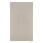 Textilná akustická napichovacia nástenka WALL-UP verikálna 200x119,5 cm jemná béžová