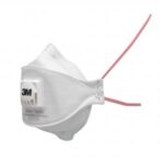 Časticový respirátor FFP3 Aura 9332+ s výdychovým ventilom 3M™ Aura™ Respirátor s filtrom častíc 9332+ poskytuje ochranu pri dýchaní kategórie FFP3, umožňuje zloženie do roviny, skladá sa z 3 panelov, má nízky odpor pri dýchaní