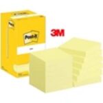Samolepiaci bloček Post-it Super Sticky 76x76mm žlté 12x90l