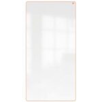 Prenosná magnetická taubľa Nobo Move & Meet oranžový rám