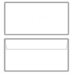 Poštové obálky DL s páskou, 1000 ks