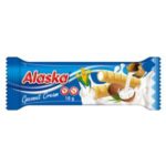 Trubičky Alaska plnené kokosovým krémom 18 g