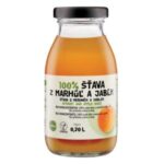 ZDRAVO šťava 100% marhuľovo-jablková 10 x 0,2 ℓ NEVRATNÉ SKLO