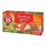 Čaj TEEKANNE ovocný Strawberry Sunrise HB 20 x 2,5g