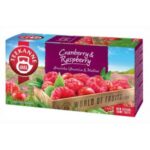Čaj TEEKANNE ovocný HB Cranberry & Raspbery HB 20 x 2,25g