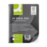 Blok College Q-CONNECT A5, 80 listov, štvorčekový