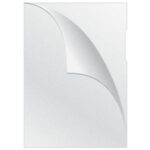 Obal L na dokumenty Q-CONNECT antistatický matný 120mic transparentný 100ks