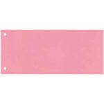 Kartónový rozraďovač Q-CONNECT úzky ružový