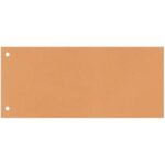 Kartónový rozraďovač Q-CONNECT úzky oranžový