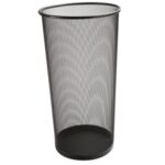 Drôtený kôš na dáždniky 22,6 ℓ čierny