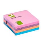 Samolepiaci bloček Q-CONNECT intenzívne 76x76 mm 320l