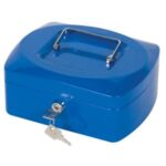 Pokladnička Q-CONNECT 205x85x160mm modrá