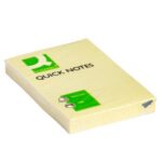 Samolepiaci bloček Q-CONNECT žltý 51 x76mm