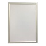 Klaprám Q-CONNECT A3, ostrý roh, strieborný