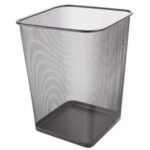 Drôtený kôš 18 ℓ hranatý čierny