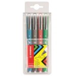 Sada rollerov STABILO worker colorful 4 ks