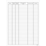 Kniha návštev, A4, 96 listov, tvrdá väzba