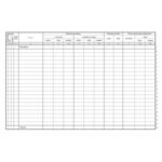 Peňažný denník podnikateľa, A4, 30 listov