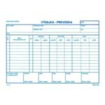 Výdajka - prevodka s DPH, A5, 100 listov