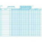 Evidencia dochádzky, A3, list