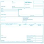 Faktúra, daňový doklad, 21x20cm, 100 listov