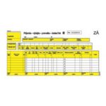 Príjemka - výdajka - prevodka - dodací list 2/3 A4 čísl.samoprepis 150 listov