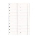 Bónová kniha A4 recykl, drev. pap.