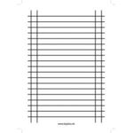 Písacia podložka papierová lakovaná A4