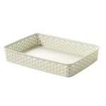 Košík MY STYLE, veľ. A4 - smotanovo biela