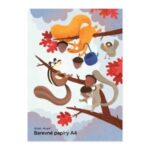 Farebný papier A4 20 listov